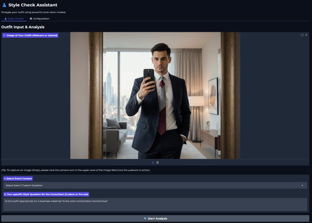 Style Checker analyze