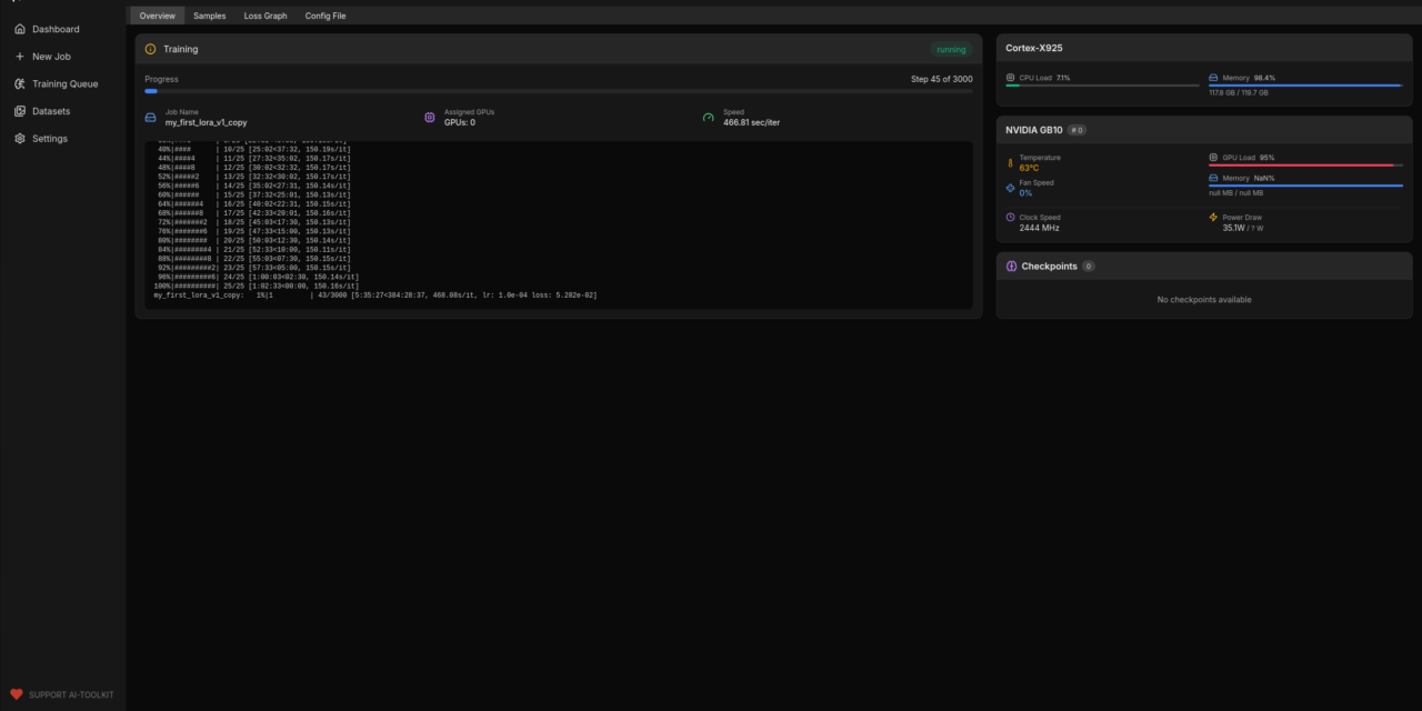 Install AI Toolkit on Gigabyte AI TOP ATOM – Step-by-Step Guide – Part 2-2