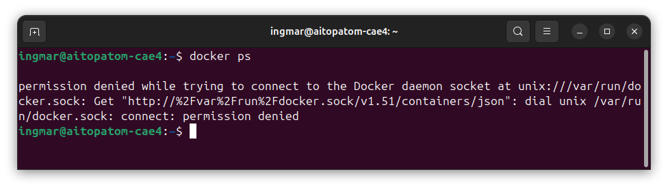 GIGABYTE AI TOP ATOM - docker