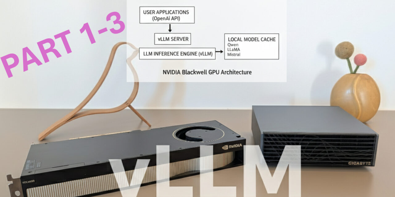 Install vLLM on Gigabyte AI TOP ATOM: High-Performance LLM Inference with OpenAI-Compatible API – Part 1-3