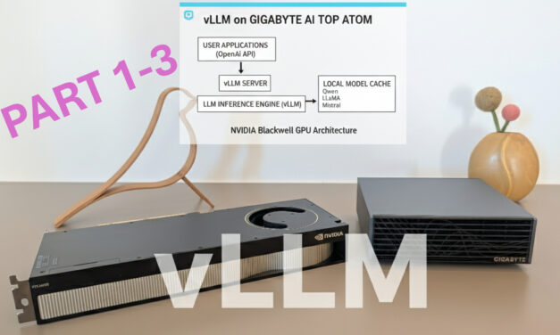 Install vLLM on Gigabyte AI TOP ATOM: High-Performance LLM Inference with OpenAI-Compatible API – Part 1-3