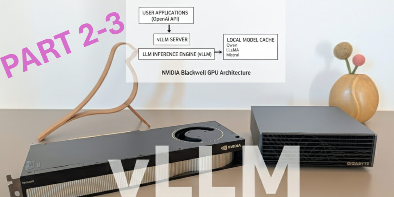 vLLM auf Gigabyte AI TOP ATOM installieren: Hochperformante LLM-Inference mit OpenAI-kompatibler API – Teil 2-3