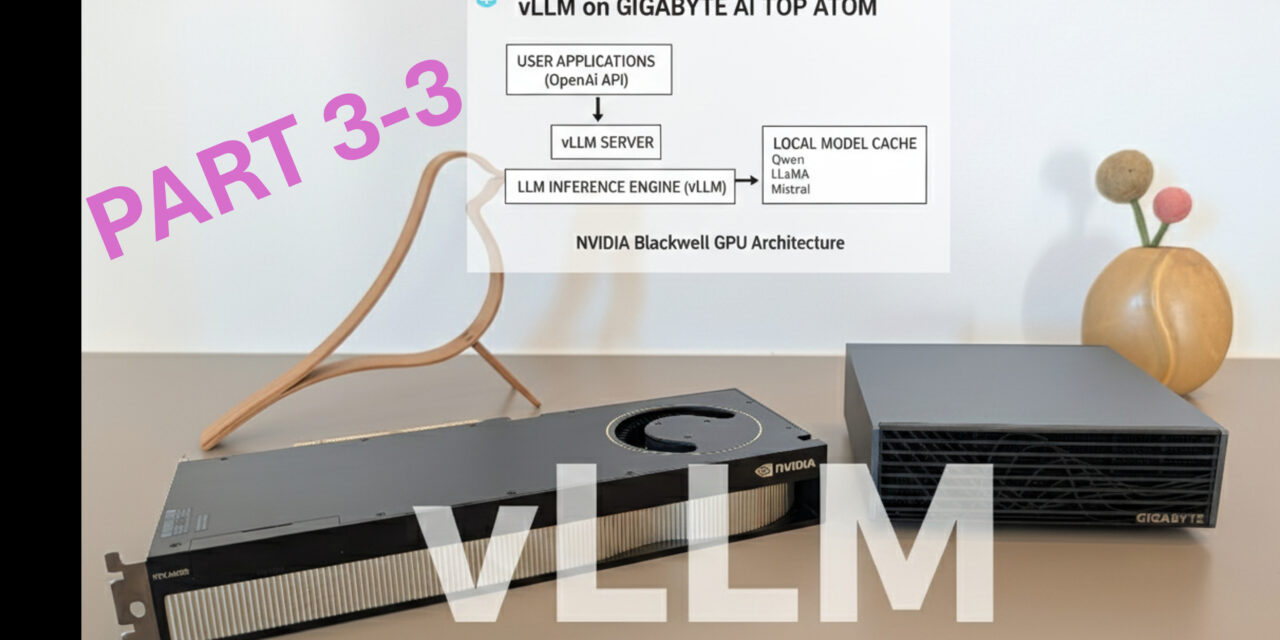 Install vLLM on Gigabyte AI TOP ATOM: High-Performance LLM Inference with OpenAI-Compatible API – Part 3-3