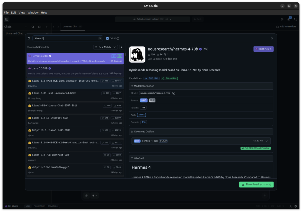GIGABYTE AI TOP ATOM - LLM Model download