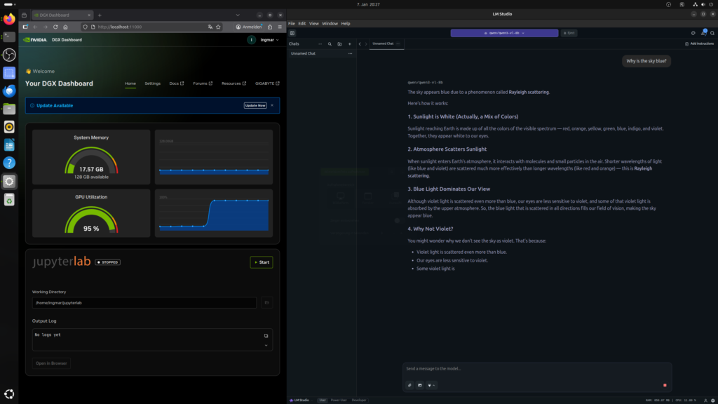 GIGABYTE AI TOP ATOM - LM-Studio