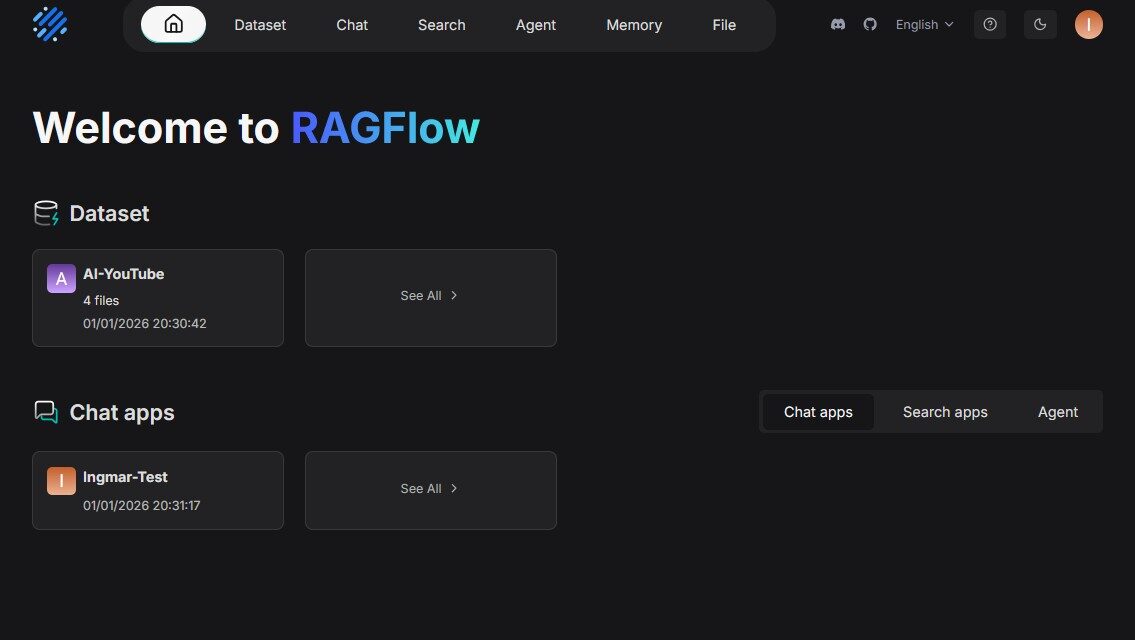 Installing RAGFlow on Ubuntu Server: Setting up a RAG system with two NVIDIA RTX A6000 GPUs