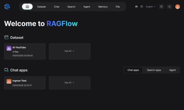 RAGFlow auf Ubuntu Server installieren: RAG-System mit zwei NVIDIA RTX A6000 GPUs einrichten