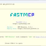 Fast-MCP Server - Server GPU load