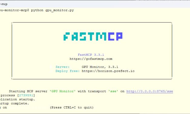 Ein MCP-Server für Multi-GPU-Monitoring – Schritt für Schritt mit Python, pynvml und EMA-Glättung
