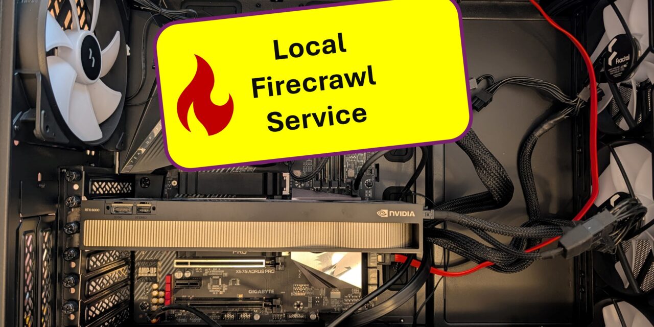 Firecrawl im eigenen LAN: Sovereign Web-Scraping mit lokalem Ollama-Server