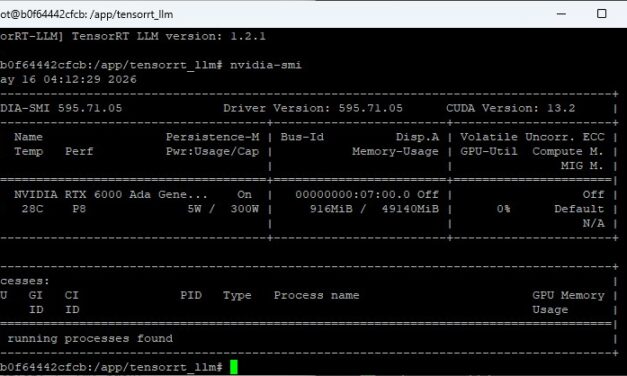 TensorRT-LLM auf Ubuntu 24.04: Setup mit Docker und Helper-Skripten