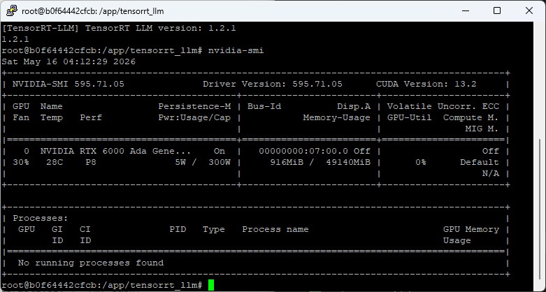 TensorRT-LLM auf Ubuntu 24.04: Setup mit Docker und Helper-Skripten