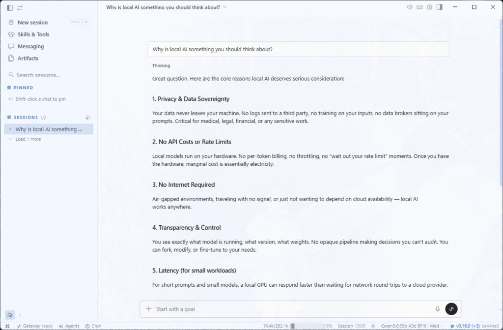Hermes Agent Desktop-App
