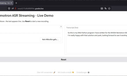 Install NVIDIA Nemotron ASR Streaming Locally – Step-by-Step Guide