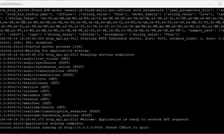 NVIDIA Canary locally: multilingual speech recognition and translation as a NIM