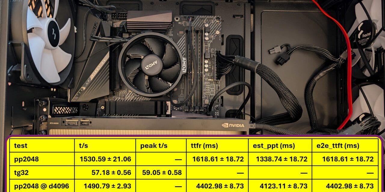 llama-benchy: llama-bench-style LLM benchmarks for any OpenAI-compatible endpoint
